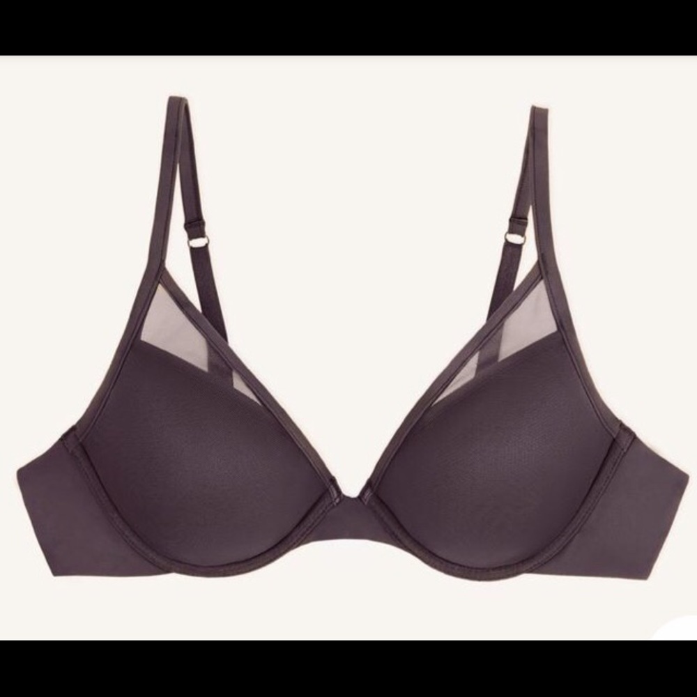 NWT ThirdLove Classic Contour Plunge Bra 30E (Fig)